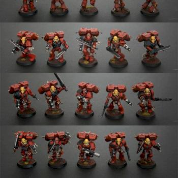 Blood Angels Assault Squad 1-20 by Johnnyhorse