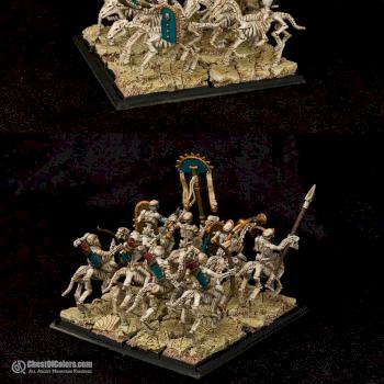 Tomb Kings Skeletons Horsemen by Lemartes