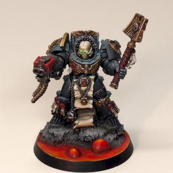 Space Marine Chaplain in Terminator Armour by Androsch