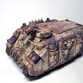 Death Guard Rhino by Dezzo