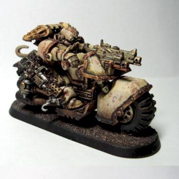 Nurgle Lord on Bike by Dezzo