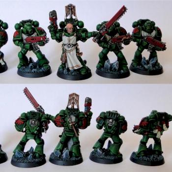 Dark Angels Tacital Squad 01 Part I by Wuestenfuchs