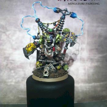 Ork Big Mek by Space Clown Miniatures