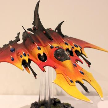 Dark Eldar Razorwing Jet fighter 40K by Ezray17