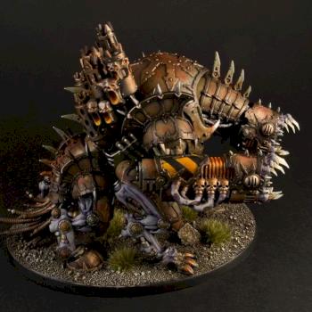 Chaos Marines - Iron Warriors Forgefiend by Jarrett