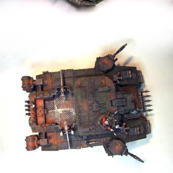 Imperial Guard Baneblade: Stormlord - Chaos Renegade by cabalier