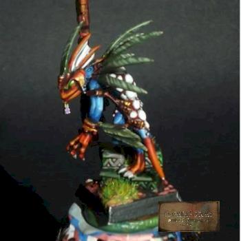 Skink shaman by Coticone Il Grigio