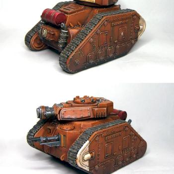 Imperial Guard Leman Russ Demolisher by cabalier