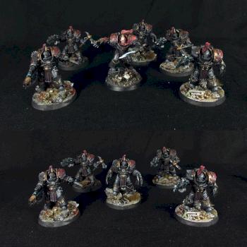 Justaerin Terminators Commission Forge world Sons of Horus by lilloser