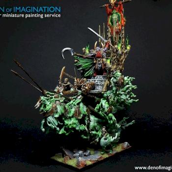 Manfred on Coven Throne by DEN of IMAGINATION