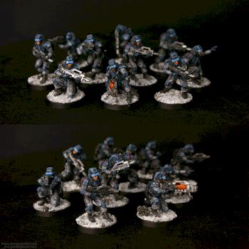 Elysian Drop Troops - Veterans by Johnnyhorse