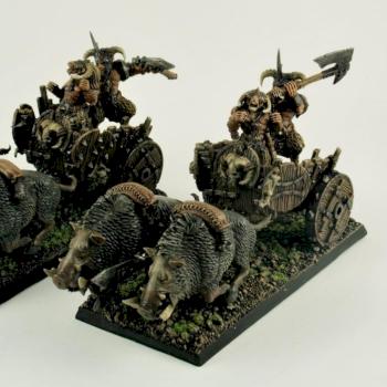 Converted Tuskgor Chariots by MiniKingdom