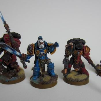 Bull Knights - Grey Knights - Space Marines by Karrandras