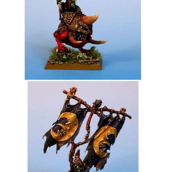 Night Goblin Command Set by dr willetts workshop