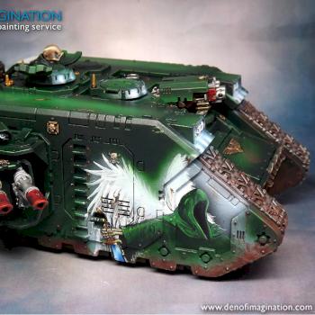 Dark Angels Landraider by DEN of IMAGINATION