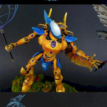 Meadow of Doom (Wraithknight and Plague Drone of Nurgle) by fantasygames.com.pl