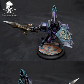 Black Avatar of Menoth by Jolly Roger Studio