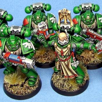 Dark Angels Tactical Squad by Sevalsky