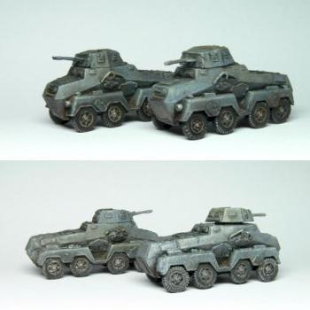 Flames of War German SdKfz by Ghostpainter