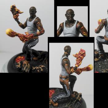 Pyromaniac; Malifaux through the breach by Solnishko