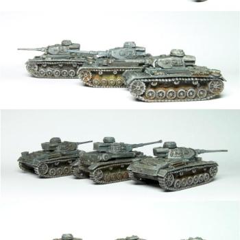 Flames of War German Panzer III by Ghostpainter