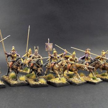 28mm Macedonian Companions with Senior Command Victrix by avalonindustries2040