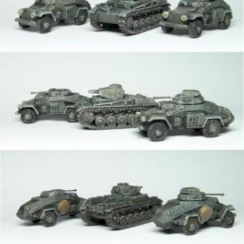 Flames of War German SdKfz by Ghostpainter