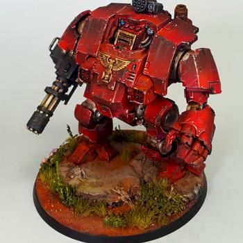 Blood Angels Primaris Redemptor Dreadnought by HooY