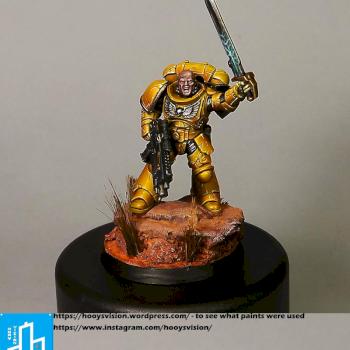 Imperial Fists Primaris Lieutenant by HooY