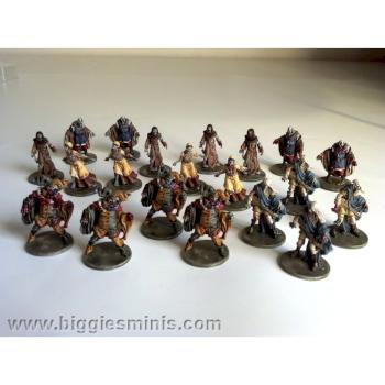 Painted Zombicide: Black Plague - NPC-2 - Notorious Plagued Characters by Biggiesminis