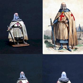 Jacques De Molay the last Master of the Knights Templar Order by Pierba