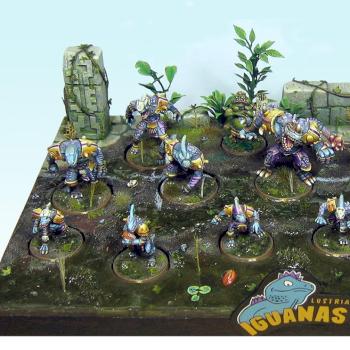 Lizardmen for blood bowl by Pixmen