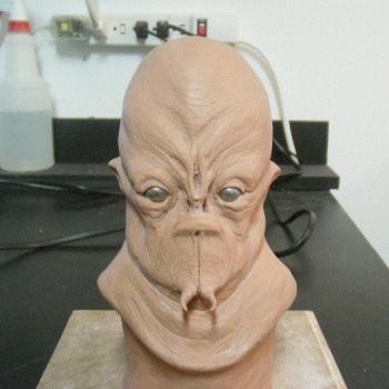 alien bust by dan reeves