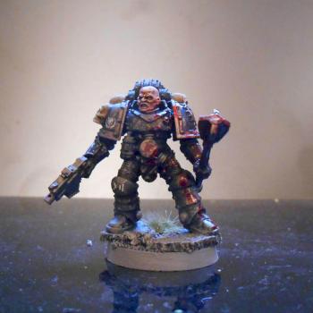 Pre Heresy World Eaters Chaplain by JP40