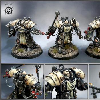 Black Templar Centurions by Painted By-g