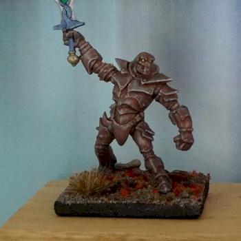 Rusted Iron Golem, Warforged by Dead Bard Miniatures