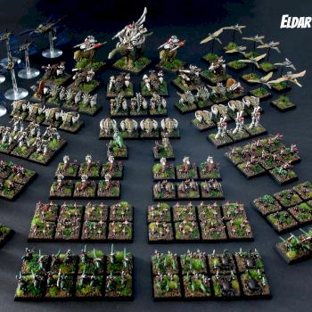 Eldar Exodite Army by elsmore