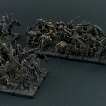 Mantic Undead army by Addasko