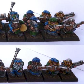 Maruder Dwarf Thunderers by Micha