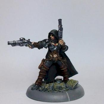 Warmachine Mercenary Taryn di la Rovissi by chaos spawn