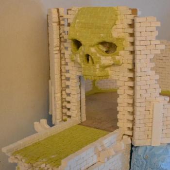 Nagash Diorama Skull Bridge close up by hk1x1