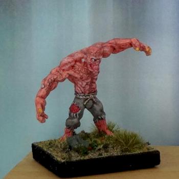 Giant Zombie, Flesh Golem by Dead Bard Miniatures