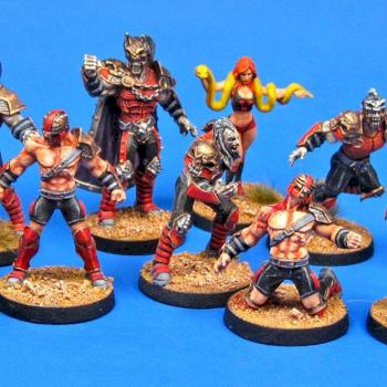 Fantasy Football / Blood Bowl Vampire Team by traveller