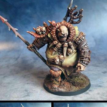 Ogre hunter (First Legion Miniatures) by PenOfChaos