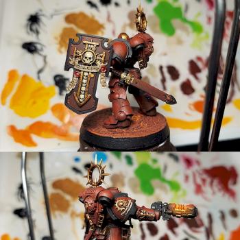 Blood Angel Primaris Lieutenant by DiceCritters