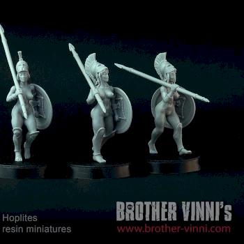 Female Hoplites by Brother Vinni