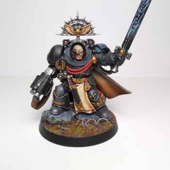 Warhammer 40k Terminator Captain Black Templars? by Dad Paints Minis