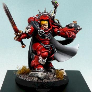 Blood angels captain in gravis armor by RAFF