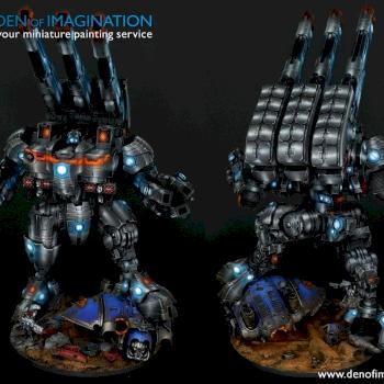 The T'au KX139 Ta'unar Supremacy Armour by DEN of IMAGINATION