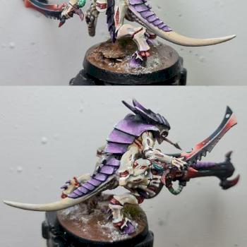 Tyranid Warrior - Venom Cannon by gohkm